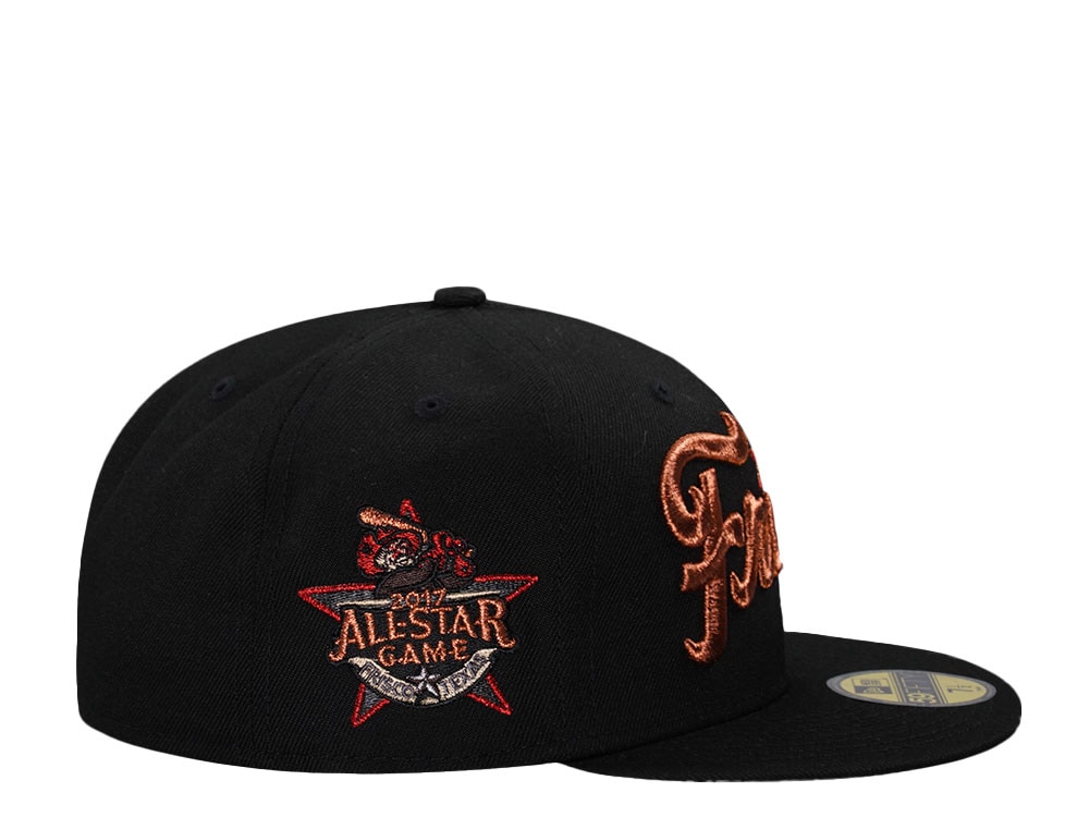 New Era Frisco RoughRiders All Star Game 2017 Black Copper Prime Edition 59Fifty Fitted Hat