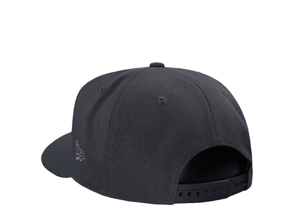 New Era New York Mets City Connect Dark Graphite Prime Edition 9Fifty A Frame Snapback Hat