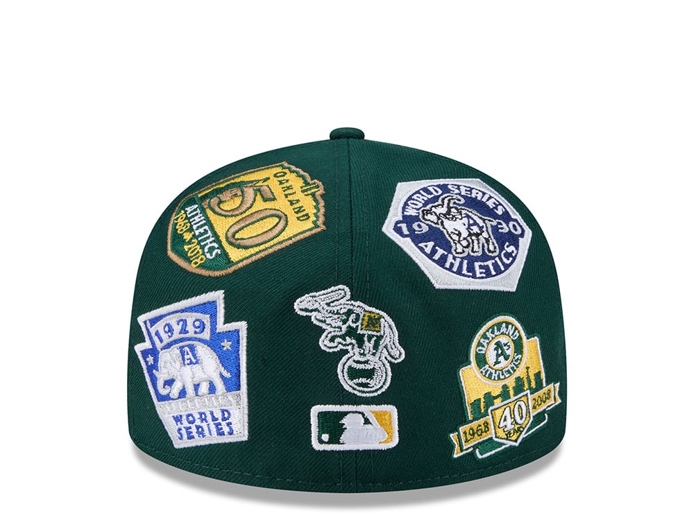 New Era Oakland Athletics All Over Green Edition 59Fifty Fitted Hat