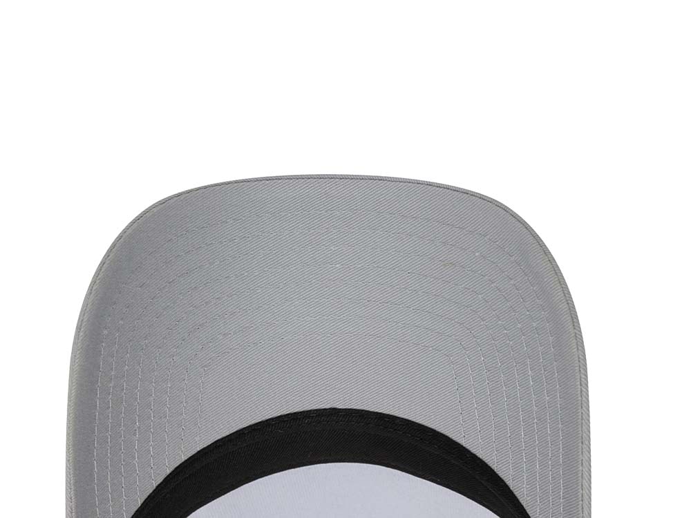 New Era Ski Patch St. Mortiz Edition White 9Forty A Frame Trucker Snapback Hat