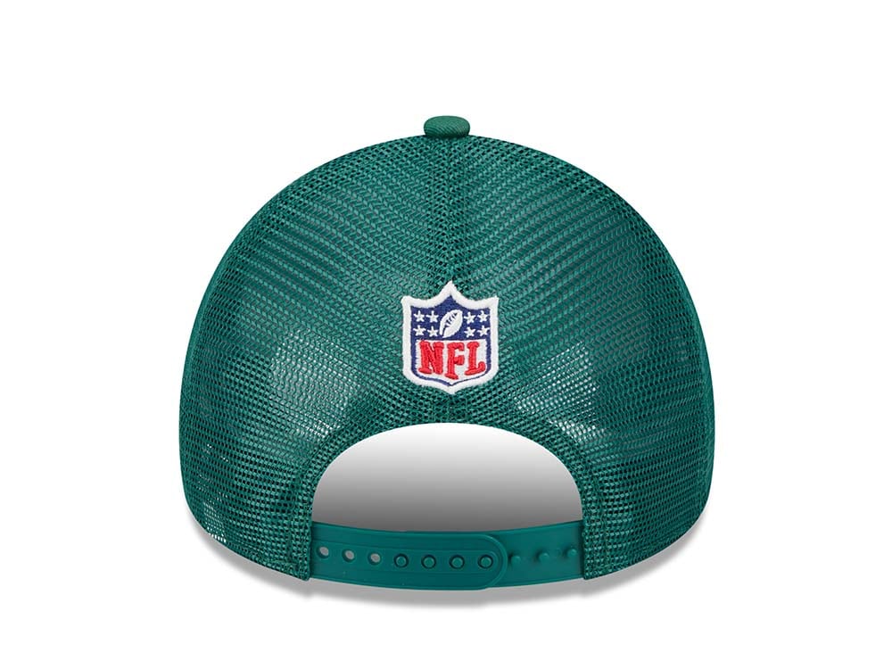 New Era New York Jets Sideline 2024 9Forty A Frame Trucker Snapback Hat