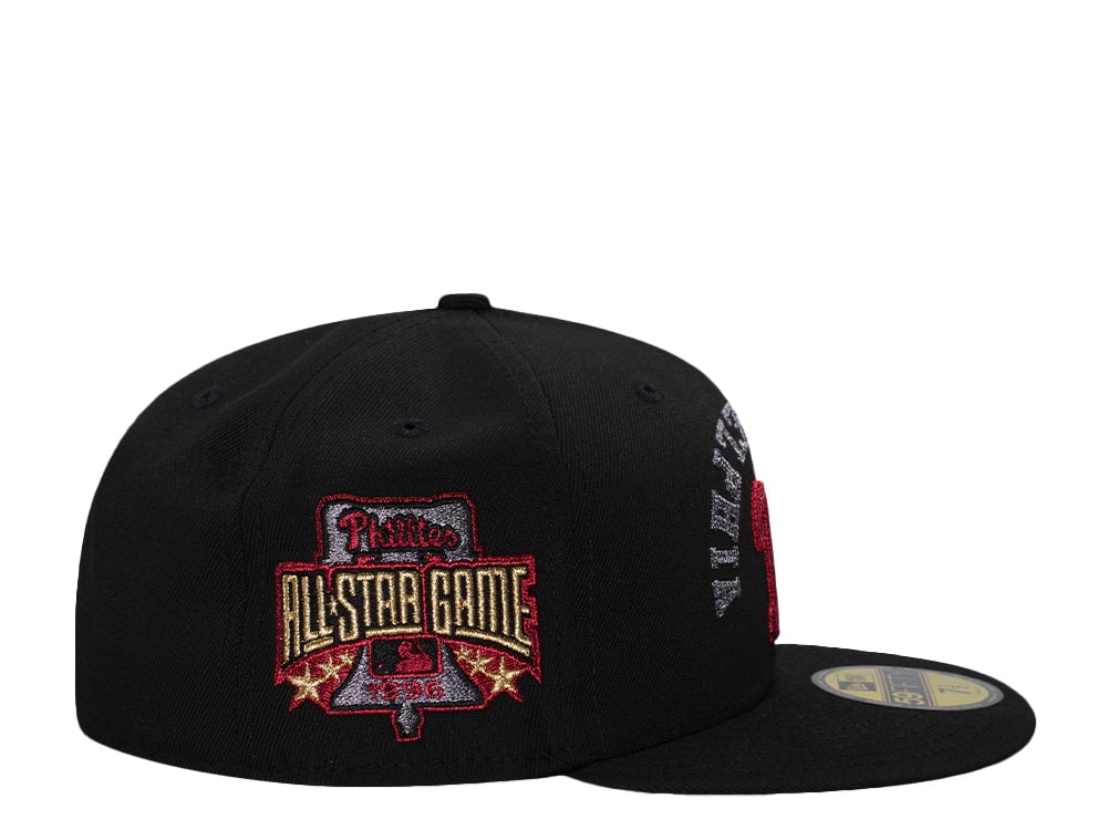 New Era Philadelphia Phillies All Star Game 1996 Chain Stitch Metallic Prime Edition 59Fifty Fitted Hat