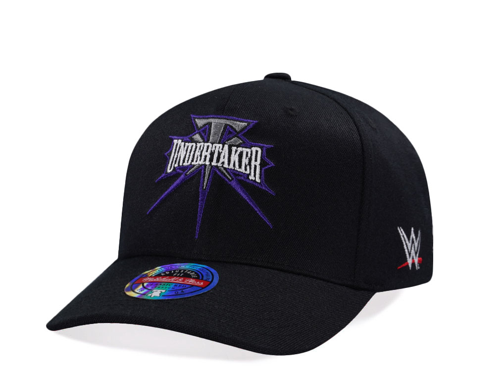 Mitchell & Ness Wrestlemania WWE Undertaker Classic Red Stretch Snapback Hat
