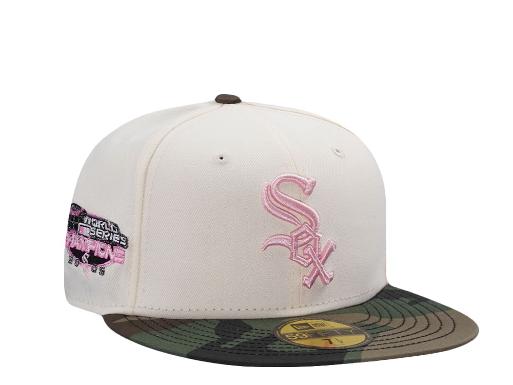 New Era Chicago White Sox World Series Champions 2005 Chrome Two Tone Edition 59Fifty Fitted Hat