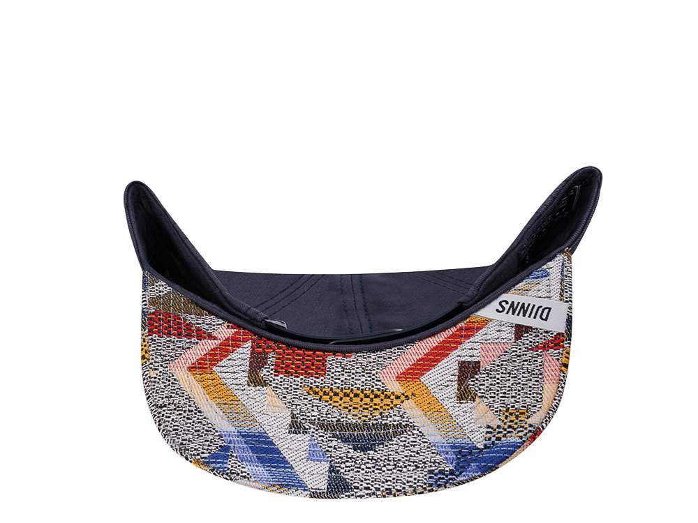 Djinns Aztek Navy Snapback Hat