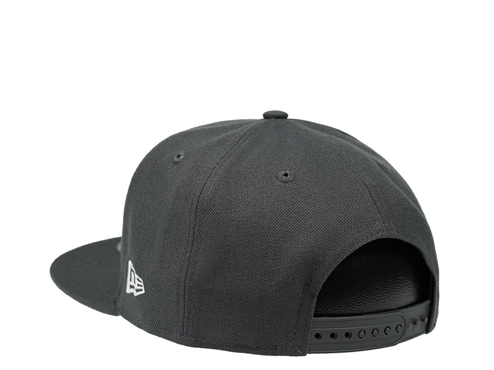 New Era Chicago Bulls Graphite Edition 9Fifty Snapback Hat