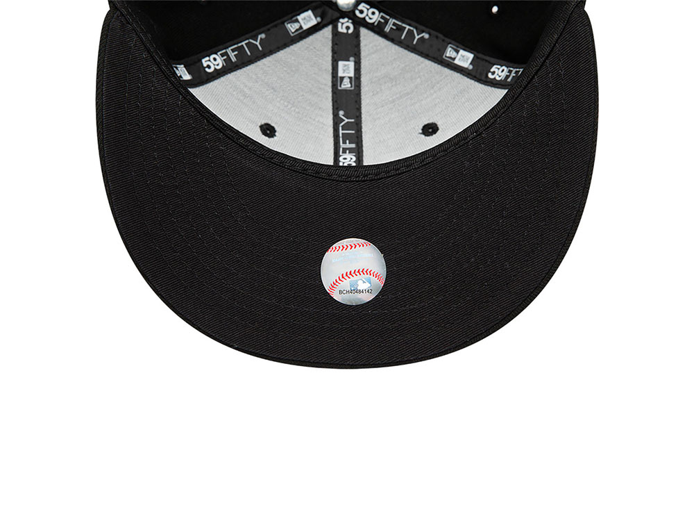 New Era Atlanta Braves Plain Blackout Prime Edition 59Fifty Fitted Hat
