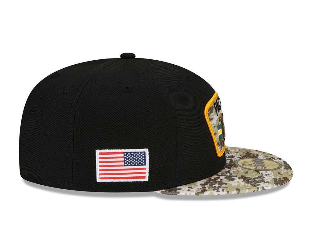 New Era Green Bay Packers Salute to Service 21 59Fifty Fitted Hat