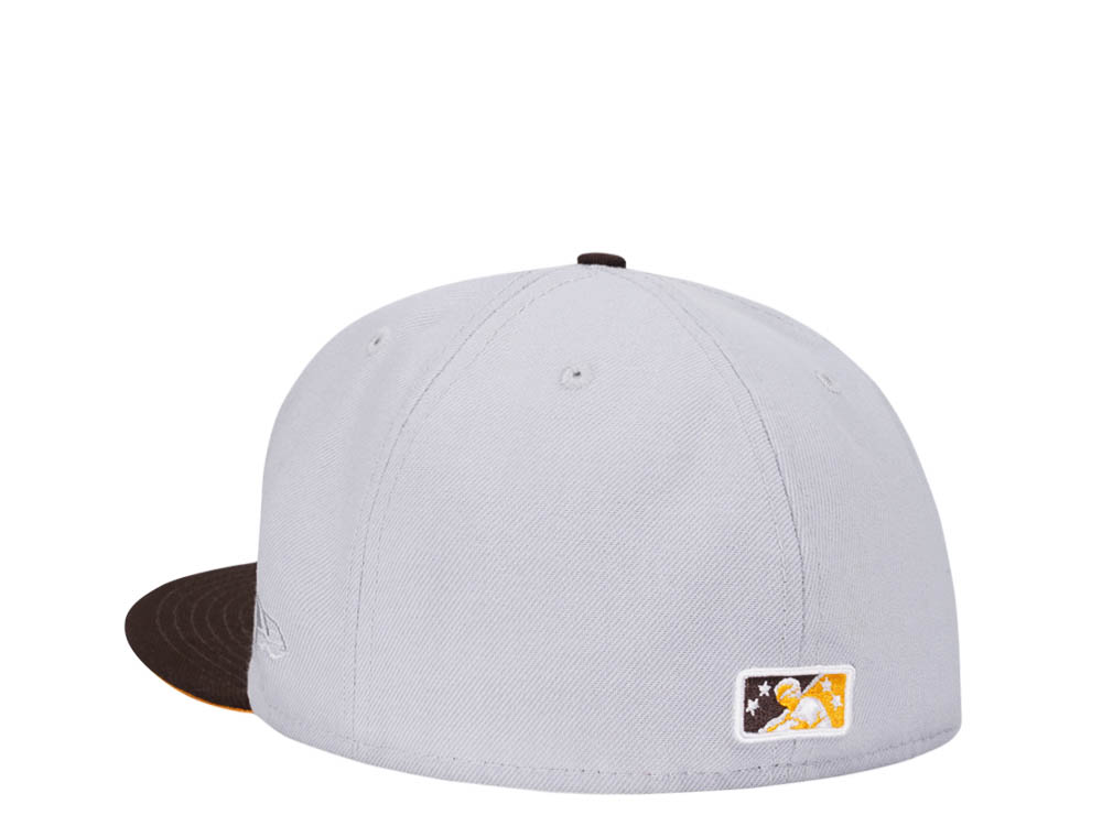 New Era Lynchburg Hillcats Fresh Gray Two Tone Edition 59Fifty Fitted Hat