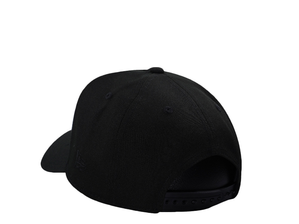 New Era Los Angeles Dodgers Black on Black Prime Edition 9Forty A Frame Snapback Hat