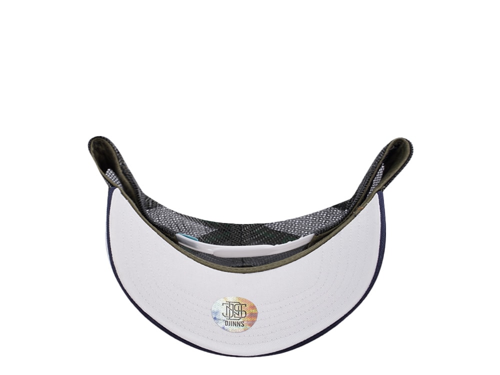 Djinns HFT Live Fast Die Wet Light Brown Coastal Edition Trucker Snapback Hat