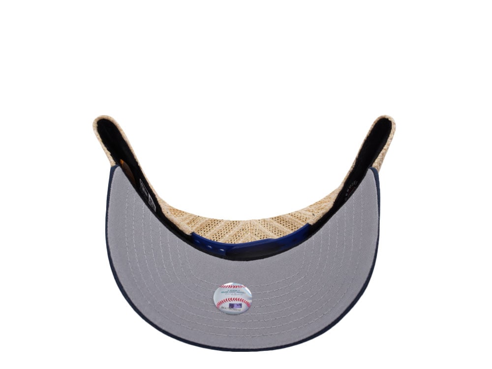 New Era Los Angeles Dodgers Grained Blue Edition 9Fifty Trucker A Frame Snapback Hat