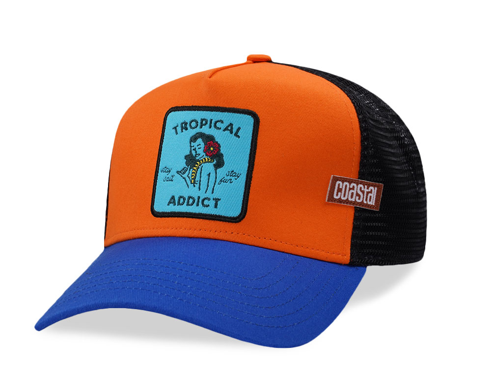 Djinns HFT Tropical Addict Apricot Two Tone Edition Trucker Snapback Hat