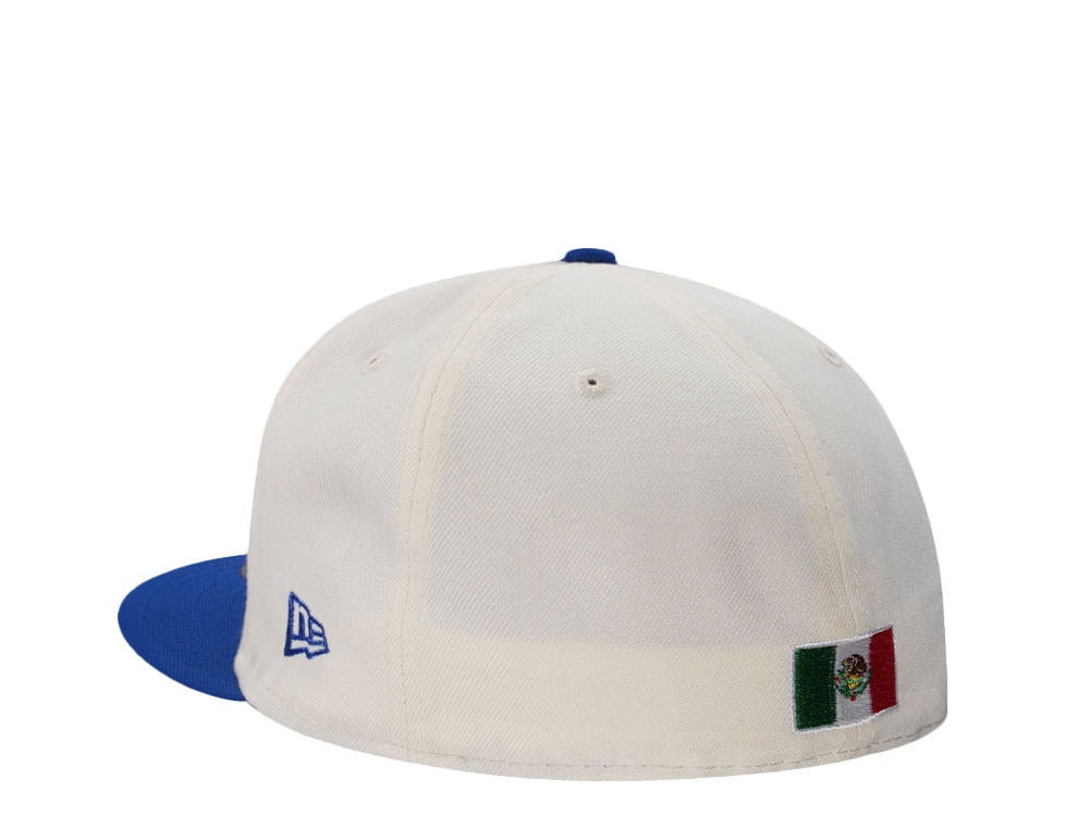 New Era Aztec Skull Chrome Two Tone Edition 59Fifty Fitted Hat