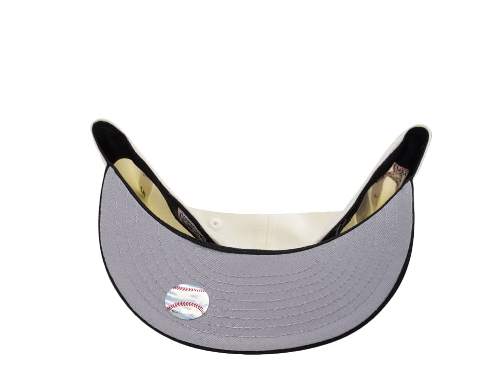 New Era New York Yankees World Series 2000 Script Chrome Two Tone Edition 59Fifty Fitted Hat