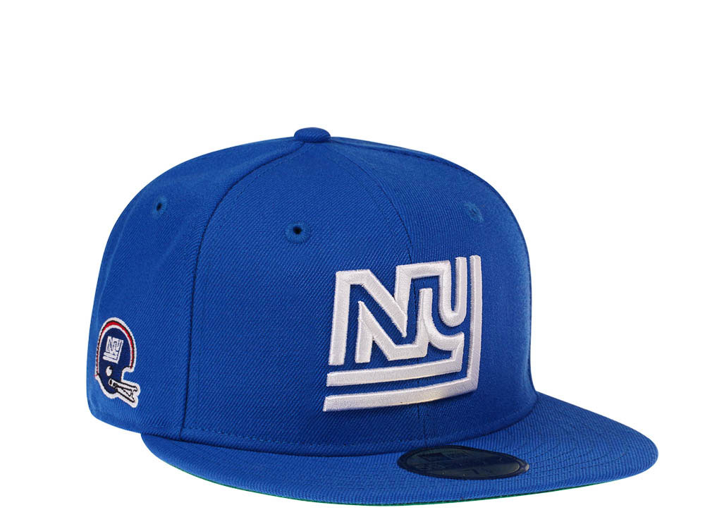 New Era New York Giants Throwback Blue Edition 59Fifty Fitted Hat