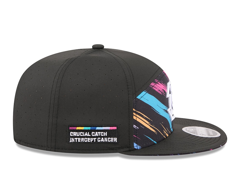 New Era Cincinnati Bengals Crucial Catch 2026 Black Edition 9Fifty Split Panel Snapback Hat