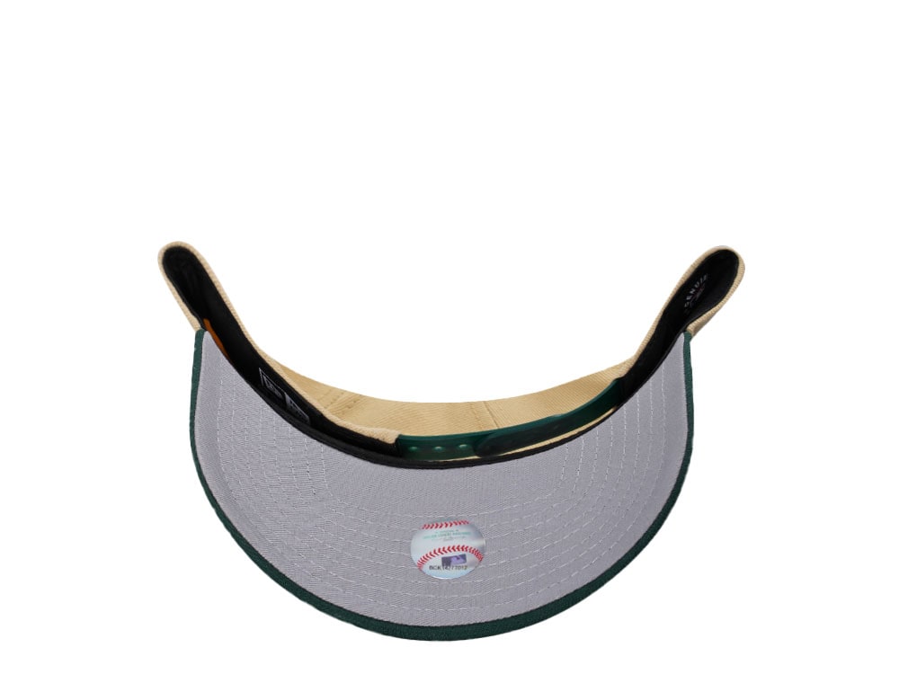 New Era Oakland Athletics Vegas Gold Two Tone 9Fifty A Frame Snapback Hat