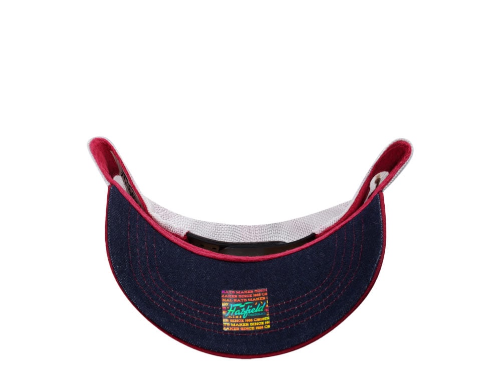 Hatfield Big Cock Navy White Trucker Snapback Hat