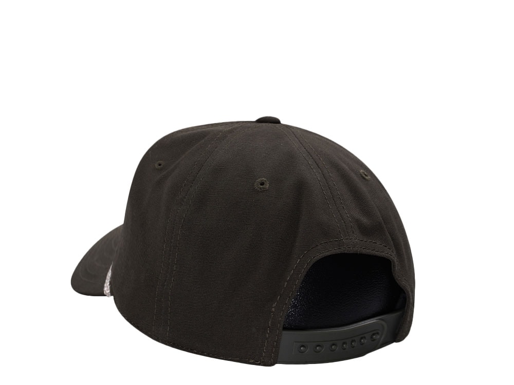 American Needle Miller High Life Canvas Cappy Army Green Edition Snapback Hat