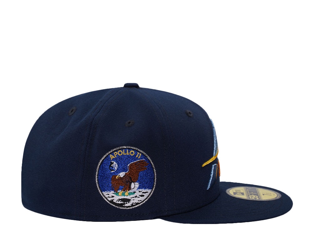 New Era Houston Astros Apollo 11 Ocean Blue Prime Edition 59Fifty Fitted Hat