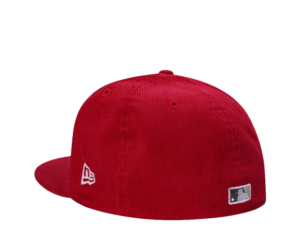 New Era Houston Astros Spacecity Red Corduroy Prime Edition 59Fifty Fitted Hat