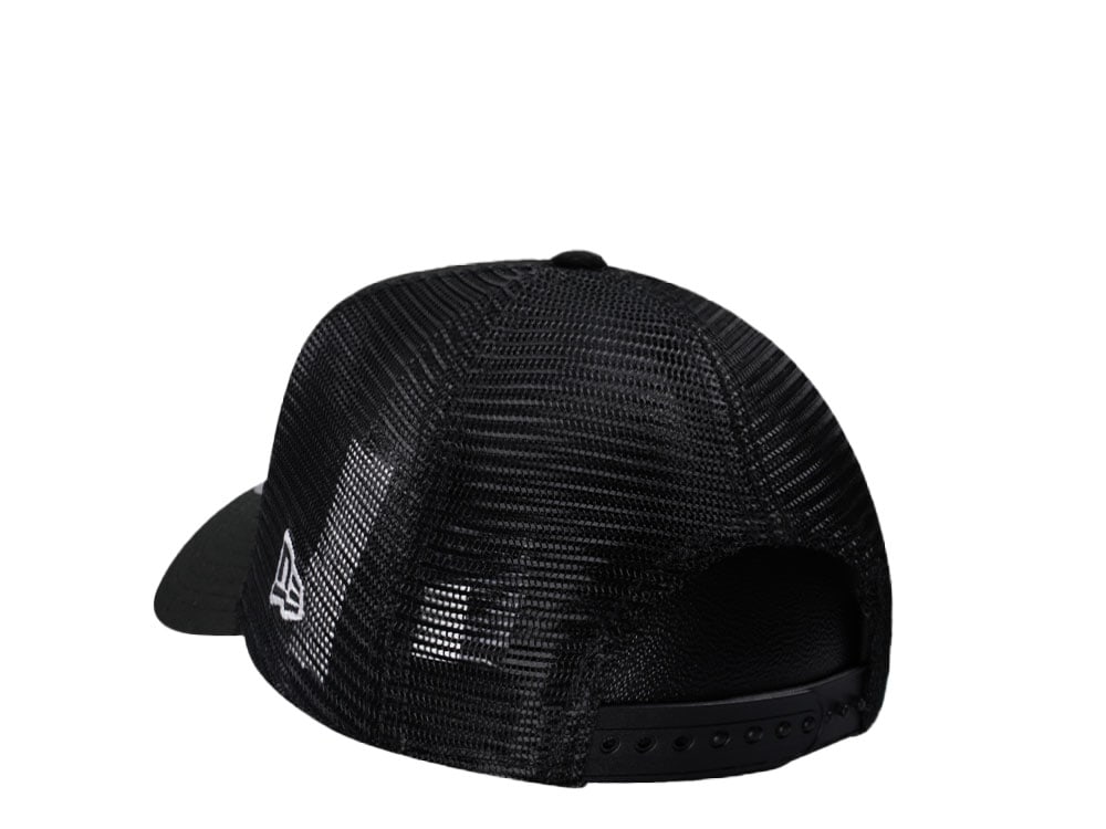 New Era Detroit Tigers Black Trucker Edition 9Forty A Frame Snapback Hat