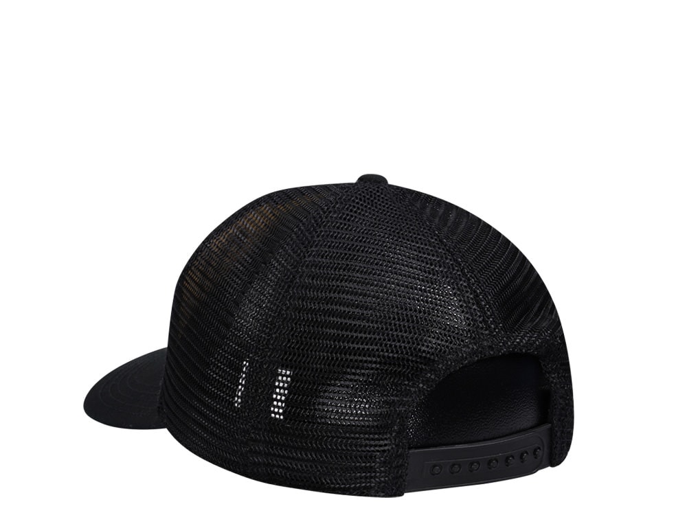 American Needle ACDC Siclair Black Trucker Snapback Hat