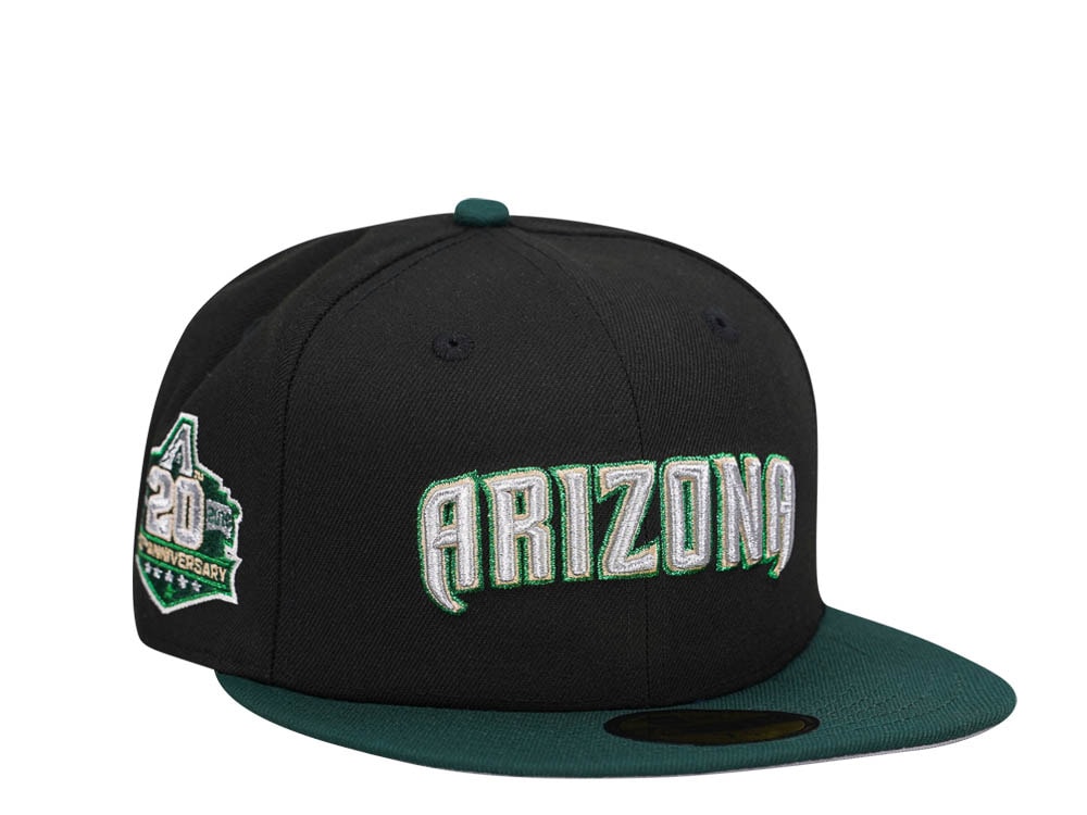 New Era Arizona Diamondbacks 20th Anniversary Heavy Metallic Two Tone Edition 59Fifty Fitted Hat
