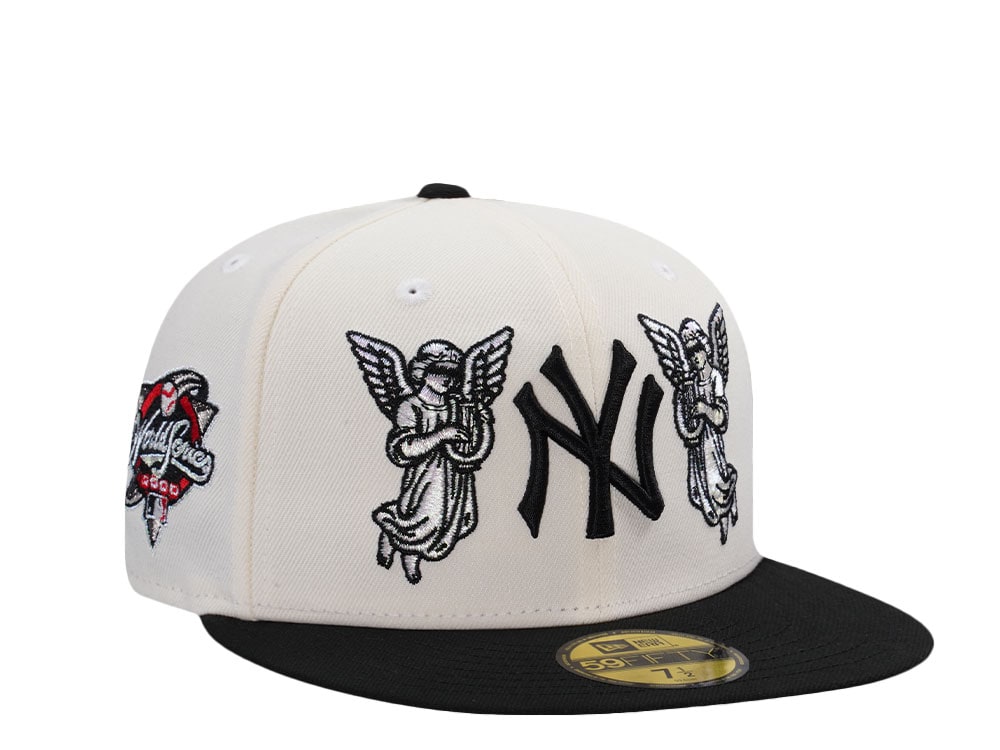 New Era New York Yankees World Series 2000 Angel Chrome Two Tone Edition 59Fifty Fitted Hat
