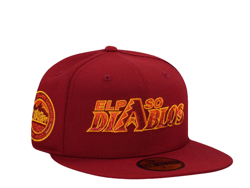 New Era El Paso Diablos Red Prime Edition 59Fifty Fitted Hat