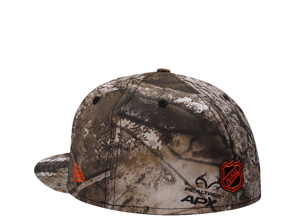 New Era Anaheim Ducks 30th Anniversary Realtreee APX Prime Edition 59Fifty Fitted Hat