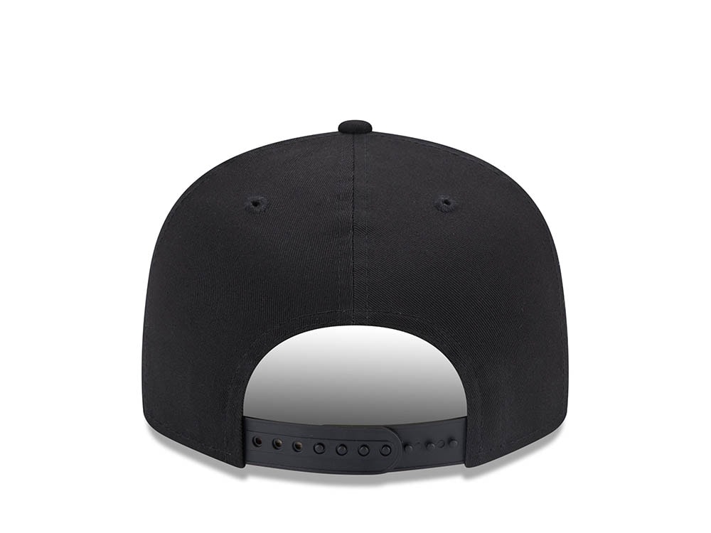 New Era Chicago Bulls Seasonal Infill Black Edition 9Fifty Snapback Hat
