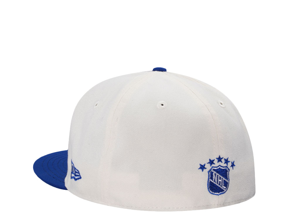 New Era Quebec Nordiques All Star Game 1987 Chrome Two Tone Throwback Edition 59Fifty Fitted Hat