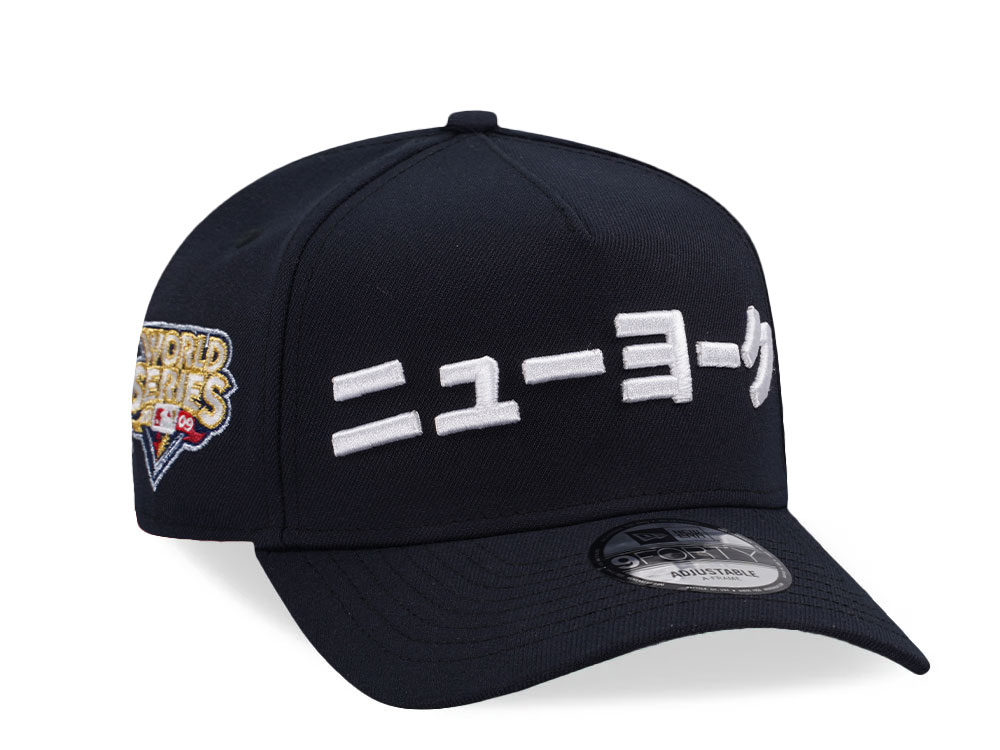 New Era New York Yankees World Series 2009 Navy 9Forty A Frame