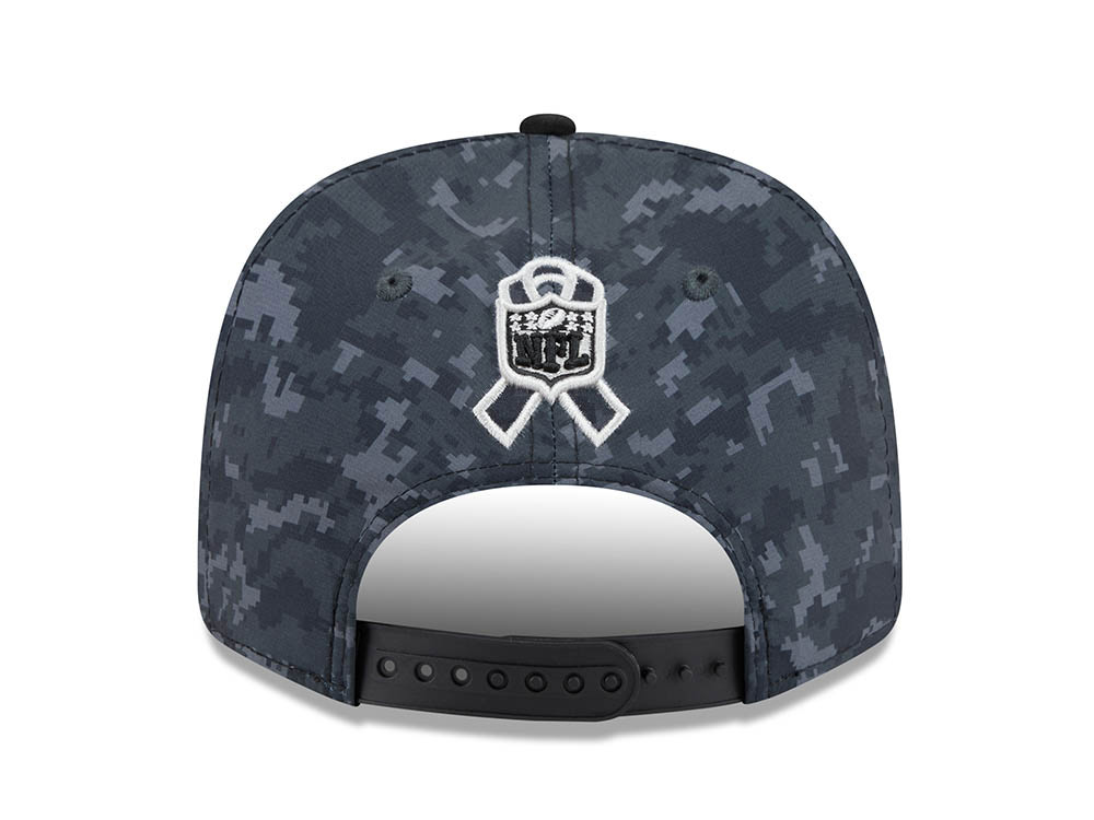 New Era Houston Texans NFL Salute to Service 2026 Digi Camo Black 9Seventy Stretch Snapback Hat