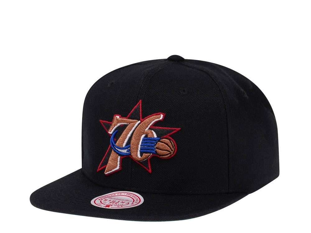 Mitchell & Ness Philadelphia 76ers Hardwood Classics Snapback Hat