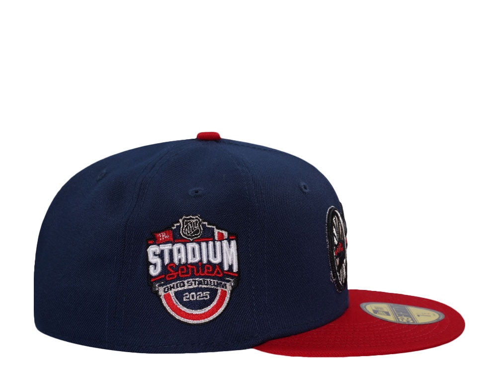 New Era Columbus Blue Jackets Stadium Series 2025 Two Tone Edition 59Fifty Fitted Hat