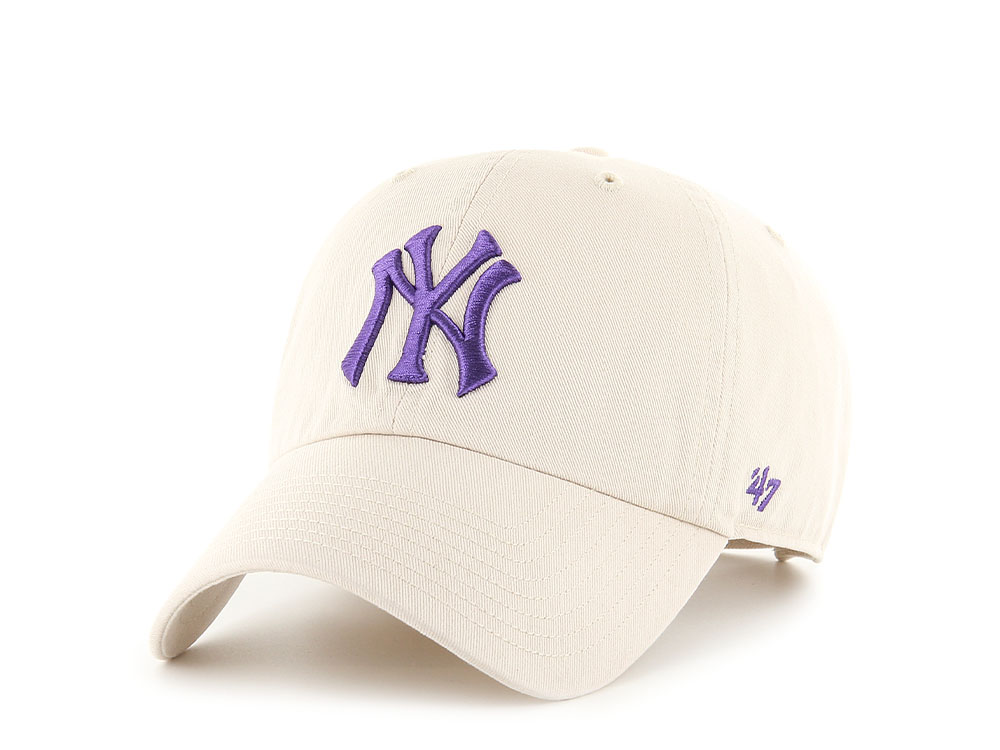 47Brand New York Yankees Bone Clean up Strapback Hat