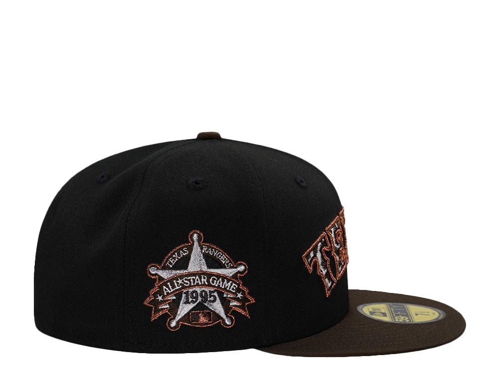 New Era Texas Rangers All Star Game 1995 Walnut Two Tone Edition 59Fifty Fitted Hat