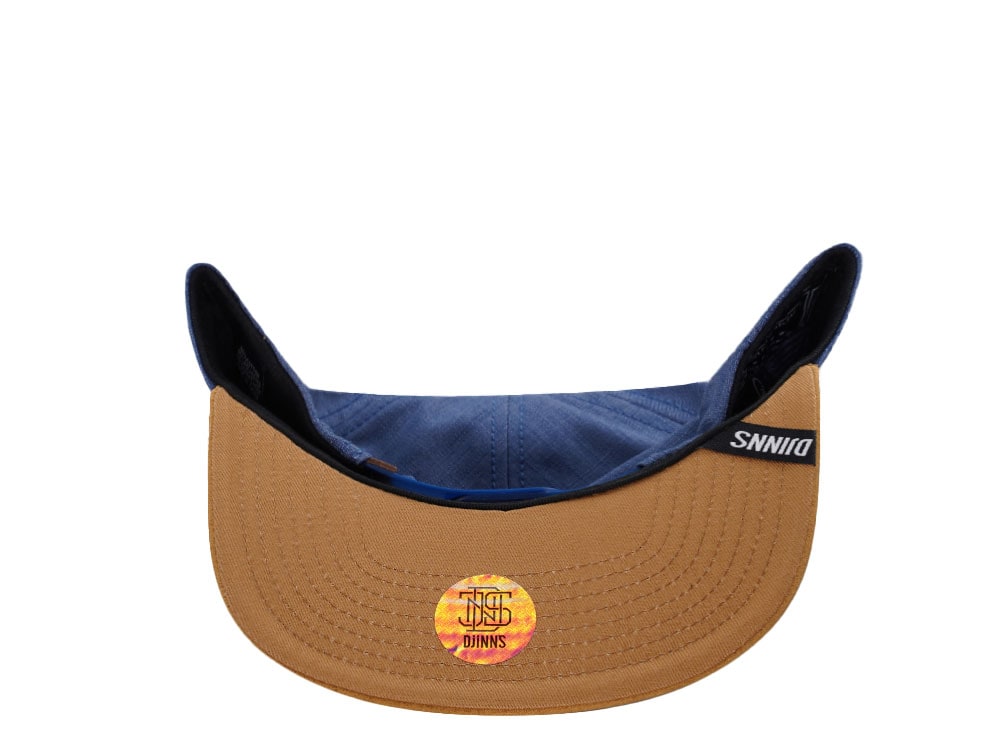 Djinns 2015 Linen Navy 6 Panel Snapback Hat