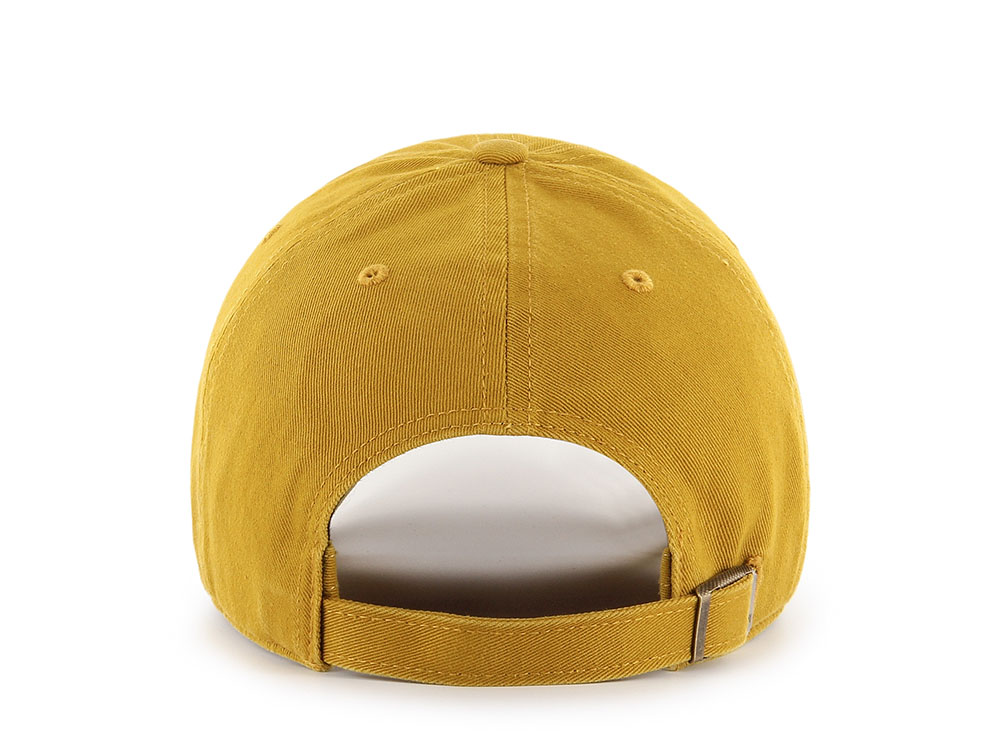 47 Brand New York Yankees Flat Gold Clean Up Strapback Hat