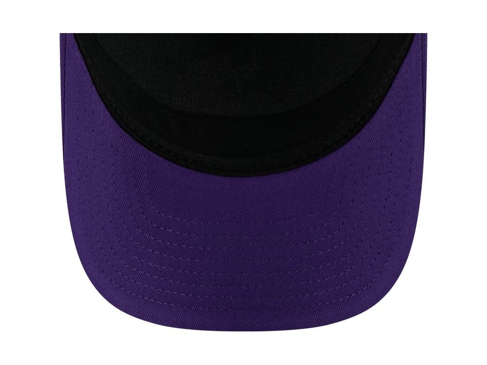 New Era Minnesota Vikings Official Team Color Edition 9Forty M Crown A Frame Trucker Snapback Hat