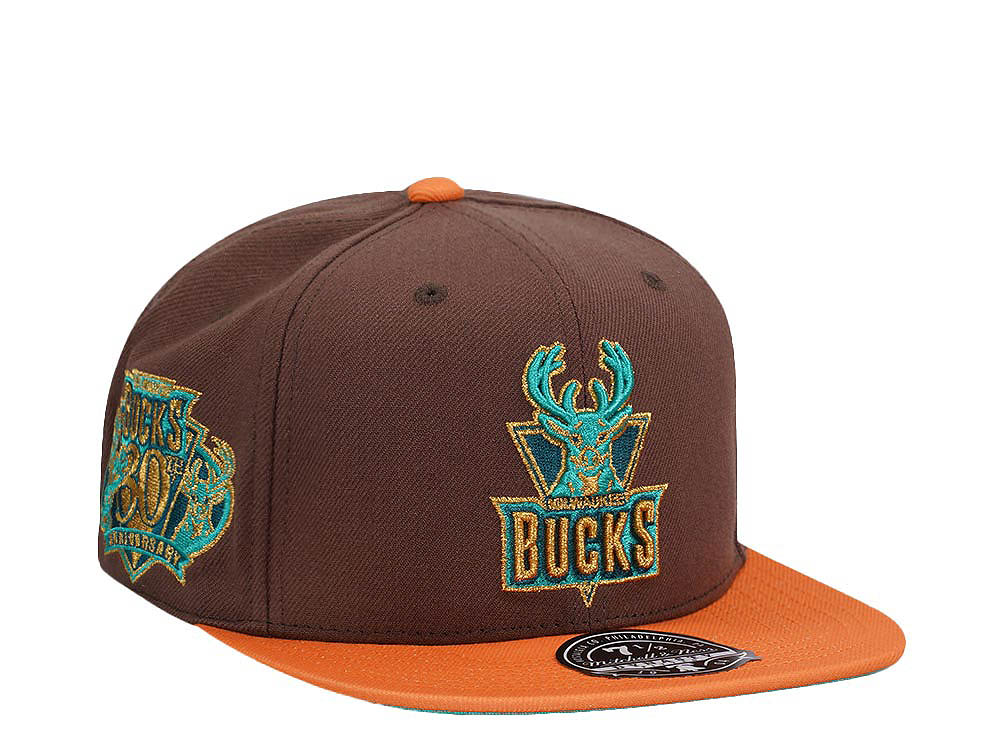 Mitchell & Ness Milwaukee Bucks 30th Anniversary Copper Top
