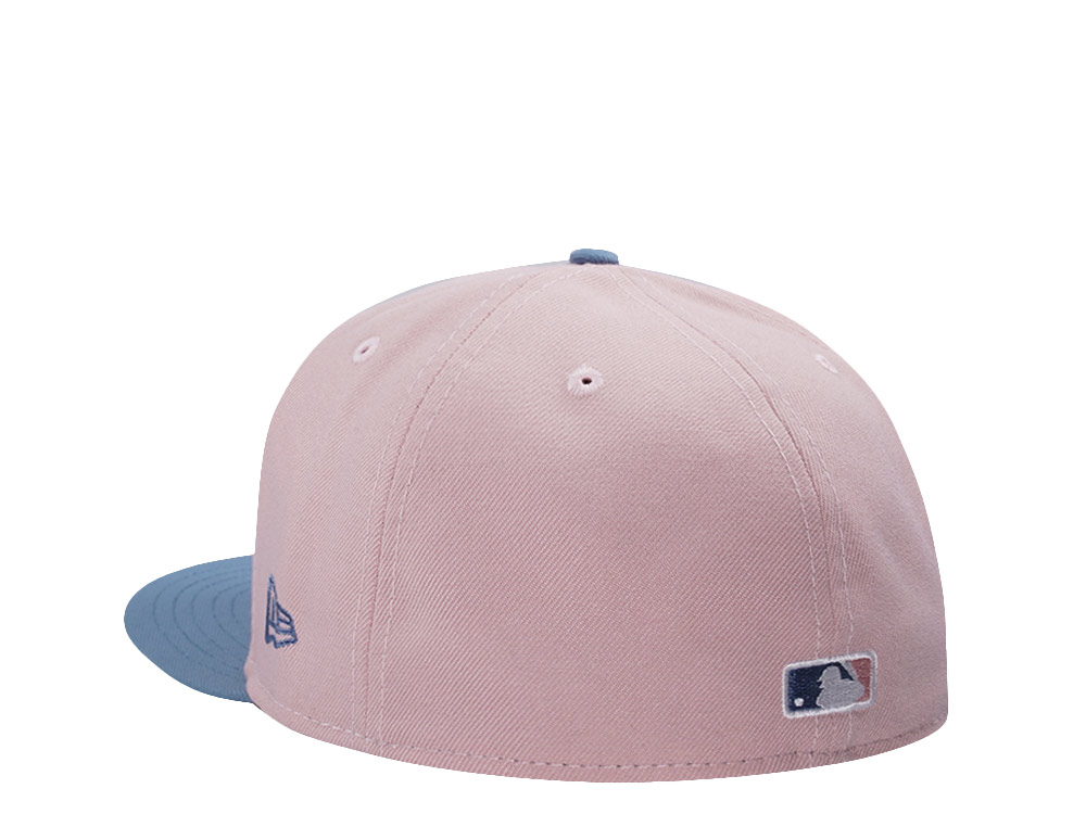 New Era Oakland Athletics Rickey Henderson Pink Rouge Two Tone Edition 59Fifty Fitted Hat
