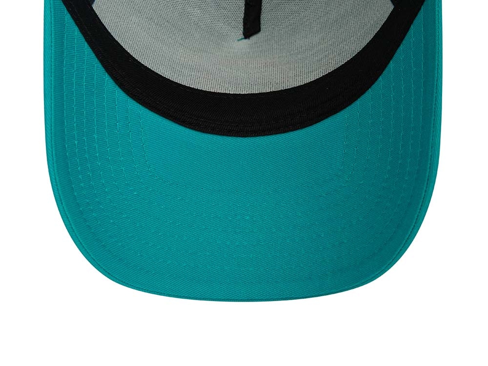 New Era Miami Dolphins Teal A Frame Snapback Hat