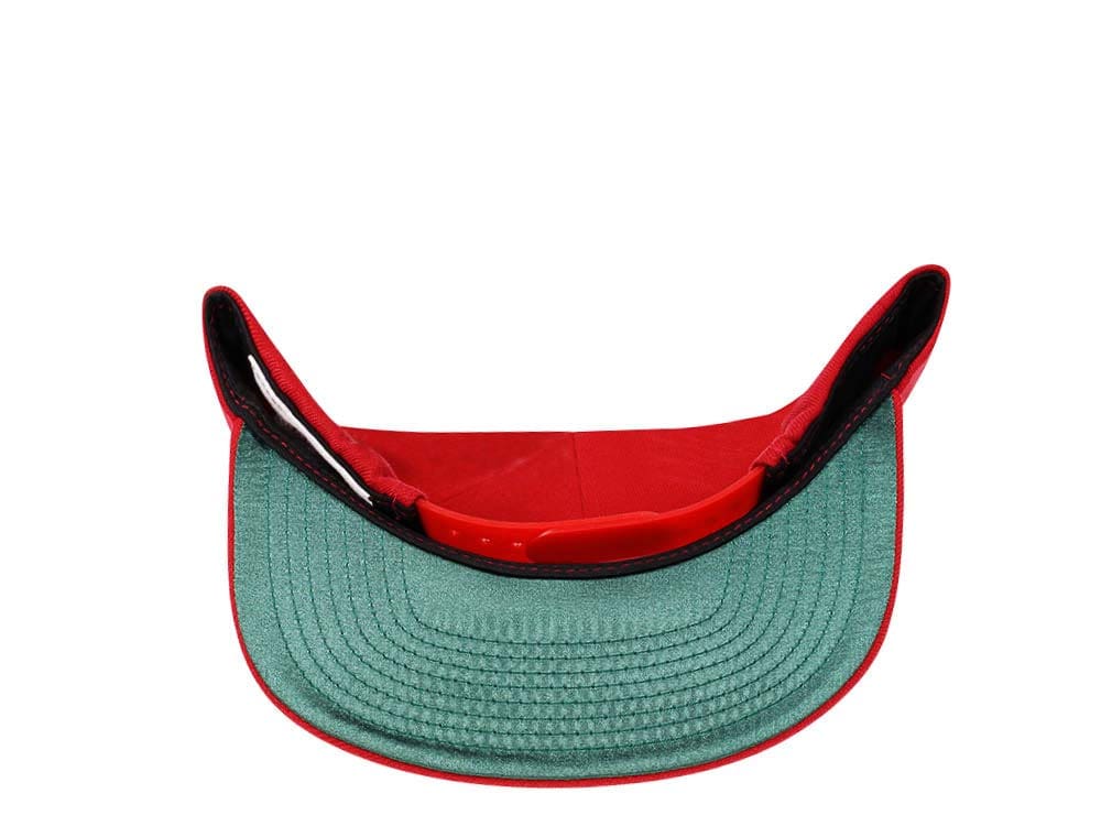 Mitchell & Ness Chicago Bulls HWC Zig Zag Satin Undervisor Snapback Hat