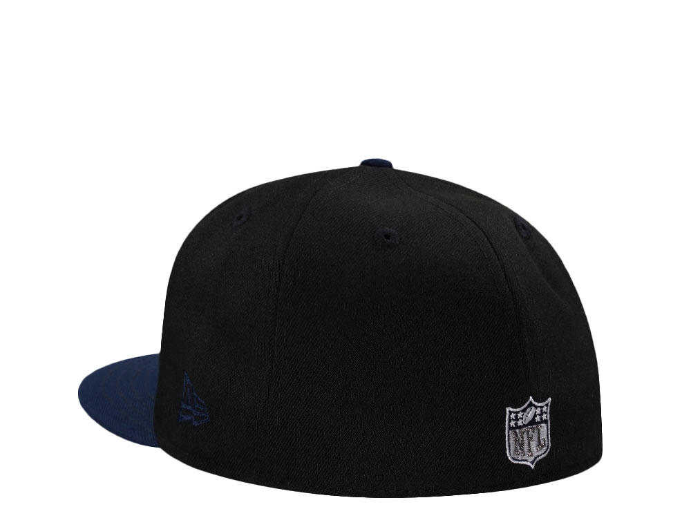 New Era Los Angeles Rams House Black Two Tone Edition 59Fifty Fitted Hat