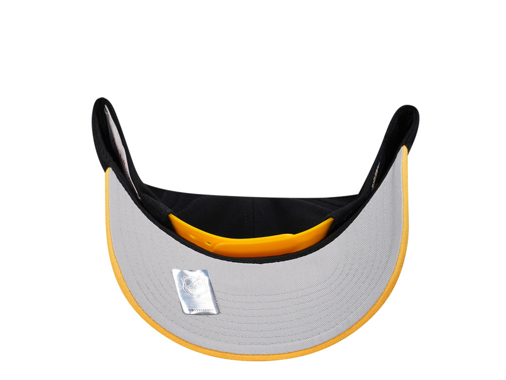 Mitchell & Ness Pittsburgh Penguins Vintage Logo Pro Crown Fit Snapback Hat