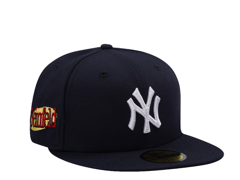 New Era New York Yankees Seinfeld Navy Prime Edition 59Fifty Fitted Hat